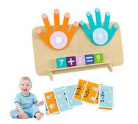 Matemáticas aprendiendo niños Juguete | Juguete de matemáticas de niños preescolares de Dos Lados, desarrolla coordinación Mano- y un Juego de Habilidades motoras Finas para niños, niñas