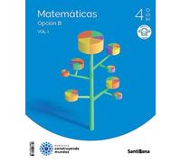 MATEMATICAS B 4ESO MOCHILA LIGERA CONSTRUYENDO MUNDOS SANTILLANA