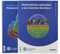 MATEMATICAS C.SOC 1BTO CM SANTILLANA - 9788468067339 (CONSTRUYENDO MUNDOS)