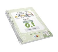 MATEMATICAS COMPRENSIVAS GEU EDITORIAL CON PICTOGRAMAS | Aprender a Escribir Números Editorial GEU | Cuaderno Números 0.1 - números del 0 al 5 (Cuadernos de refuerzo de matemáticas)