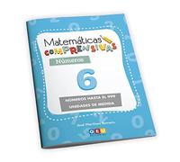 Matemáticas comprensivas. Números 6 / Editorial GEU / 2º Primaria / Aprendizaje de los números / Recomendado como apoyo