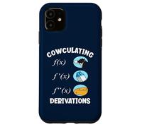 Matemáticas Cowculating Derivaciones Funny Cow Milk Cheese Carcasa para iPhone 11