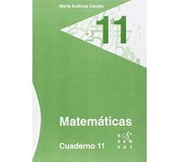 Matemáticas. Cuaderno 11 (Los cuadernos de Maria Antònia Canals) - 9788492748655