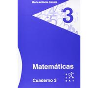 Matemáticas. Cuaderno 3 (Los cuadernos de Maria Antònia Canals) - 9788492748440