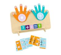 Matemáticas de aprendizaje para niños Tarjetas de aprendizaje de matemáticas interactivas, conjunto de aprendizaje aritmético | Juego de reconocimiento de números, actividad matemática para niños pree