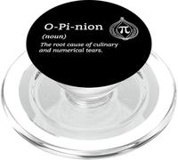 Matemáticas Divertidas Amor Cebolla Opinión Pi Definición Matemático PopSockets PopGrip para MagSafe