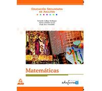 Matemáticas. Educación secundaria de adultos.