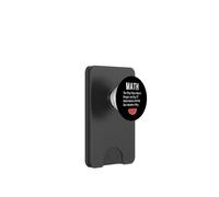 Matemáticas El único lugar donde la gente 77 Sandías broma divertida PopSockets PopWallet para MagSafe