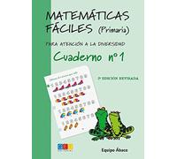 Matemáticas fáciles 1 / Editorial GEU / 1º Primaria / Mejora la resolución de ejercicios matemáticos / Recomendado como apoyo