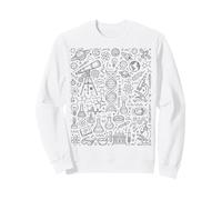 Matemáticas Física Astronomía Biología Química Ciencias Doodle Sudadera
