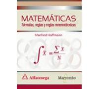 MATEMÁTICAS Fórmulas, reglas y reglas mnemotécnicas (ALFAOMEGA)
