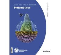 MATEMATICAS GENERALES 1BTO CM SANTILLANA - 9788468077642 (CONSTRUYENDO MUNDOS)