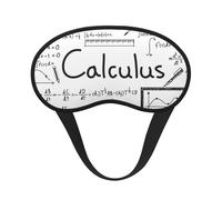 Matemáticas Geometría Cálculo para fanáticos, Cubiertas oculares completas, antifaces para dormir que bloquean la luz, orejeras opacas para dormir