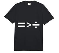 Matemáticas Iguales Signo es Mayor Que Dividir la Igualdad Social Comfort Colors Adult Heavyweight T-Shirt
