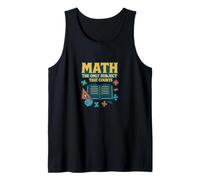Matemáticas, la única Materia Que Cuenta, diseño Divertido para Profesores Camiseta sin Mangas