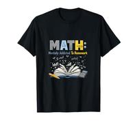 Matemáticas mentalmente Adicto al diseño de Ciencia de Datos de tareas Camiseta