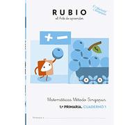 Matemáticas Método Singapur 1.º Primaria RUBIO | 3 libros