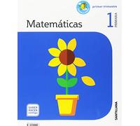 MATEMATICAS MOCHILA LIGERA 1 PRIMARIA SABER HACER CONTIGO - 9788414111109