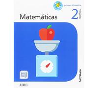 MATEMATICAS MOCHILA LIGERA 2 PRIMARIA SABER HACER CONTIGO - 9788468047478