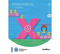 MATEMATICAS MOCHILA LIGERA 4 PRIMARIA CONSTRUYENDO MUNDOS -Español