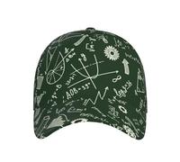 Matemáticas Mujer Hombre Sombrero Ligera Snapback Cap Protección Solar Gorra De Béisbol para Aire Libre Running Deporte