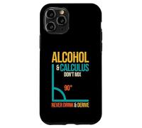 Matemáticas Nerd Alcohol & Cálculo No Mezclar el Humor matemático Carcasa para iPhone 11 Pro