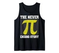Matemáticas Nerd Pi La Historia interminable Profesor de matemáticas Camiseta sin Mangas