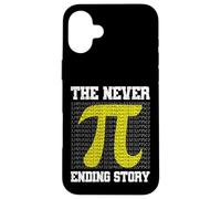 Matemáticas Nerd Pi La Historia interminable Profesor de matemáticas Carcasa para iPhone 16 Plus