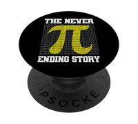 Matemáticas Nerd Pi La Historia interminable Profesor de matemáticas PopSockets PopGrip Adhesivo