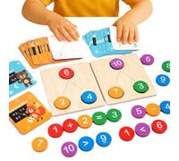 Matemáticas para Bandeja de Actividades de Correspondencia de Aprendizaje | Juegos de Matemáticas para Kindergarten Escuela Aula Cumpleaños Vacaciones desde 3 Años