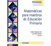 Matemáticas para maestros de Educación Primaria