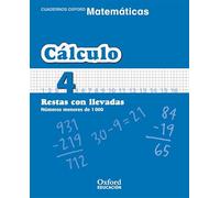 Matemáticas Primaria Cuadernos de Cálculo 4
