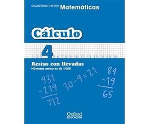 Matemáticas Primaria Cuadernos de Cálculo 4