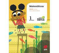 Matemáticas. Primer, Segundo y Tercero Trimestres de Primaria. Más Savia (Madrid) - 9788491076650