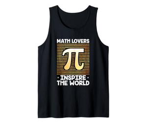 Matemático Matemático Nerd Los Amantes de Las matemáticas inspiran al Mundo Camiseta sin Mangas