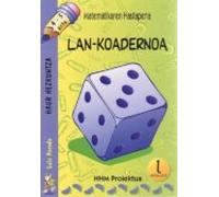 Matematikaren Hastapena 4-5 Urte Lan Koadernoa (1.hiruhilekoa)
