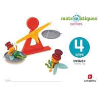 Matematiques actives. 4 anys (EDUCACION INFANTIL)