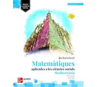 Matemàtiques Aplicades a les Ciències Socials 2n Batxillerat - Mediterrània (LOMLOE)