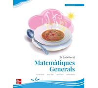 Matemàtiques Generals 1r Batxillerat - Mediterrània (LOMLOE)