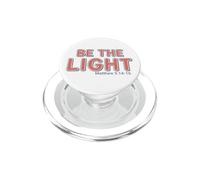 Mateo 5:14-16 Sé la Luz PopSockets PopGrip para MagSafe