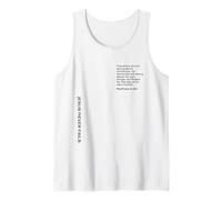 Mateo 6:34, JNF, No te Preocupes por el mañana, Christian Camiseta sin Mangas