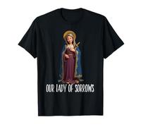 Mater Dolorosa Nuestra Señora de los Dolores Virgen María Católica Camiseta