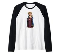 Mater Dolorosa Nuestra Señora de los Dolores Virgen María Católica Camiseta Manga Raglan