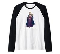 Mater Dolorosa Nuestra Señora de los Dolores Virgen María Católica Camiseta Manga Raglan