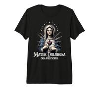 Mater Dolorosa Nuestra Señora de los Dolores Virgen María Católica Camiseta Premium