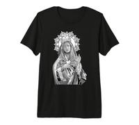 Mater Dolorosa Nuestra Señora de los Dolores Virgen María Católica Camiseta Premium