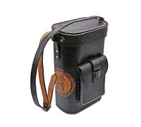 Matera - Juego de bolsa de piel yerba mate - yerba mate bolsa de viaje de piel, Negro -