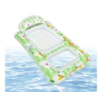 Materassino Da Piscina per Adulti,Sdraio Esperienza Di Galleggiamento | Zattera Gonfiabile Galleggiante Da Piscina,Ideale per Donne Vacanze Estive Al Mare Viaggi Hotel Resort Spiaggia Fest