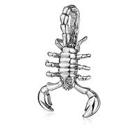 MATERIA by Matthias Wagner Colgante de escorpión de plata 925 maciza para hombre KA-84
