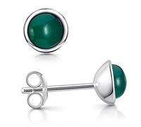 Materia by Matthias Wanger - Pendientes de plata 925 rodiada para mujer, Plata de ley
